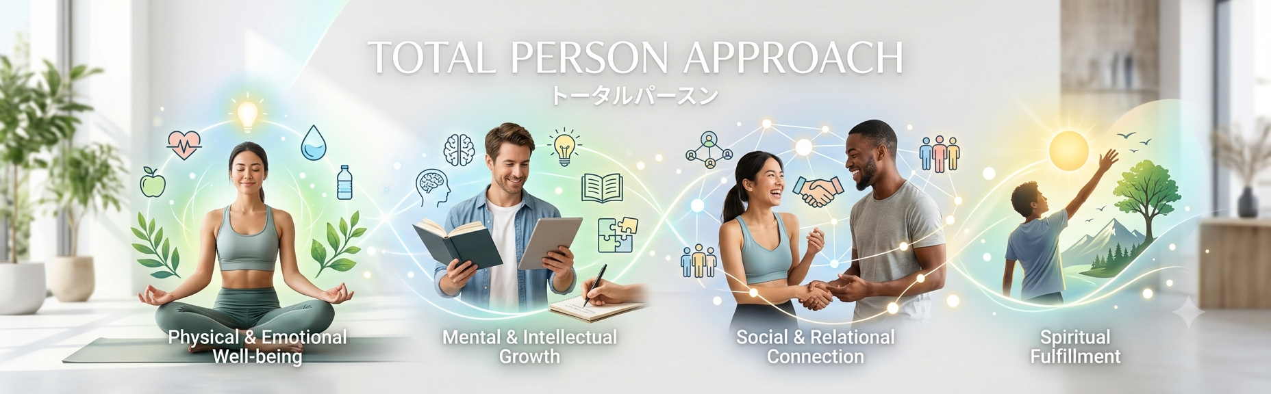 トータルパースンの絶好調ライフ （人生全体のバランスを最高に保ち、毎日をハッピーに生き抜くためのアイディア集です）